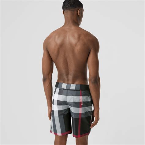 burberry check swim shorts|burberry check swim shorts men.